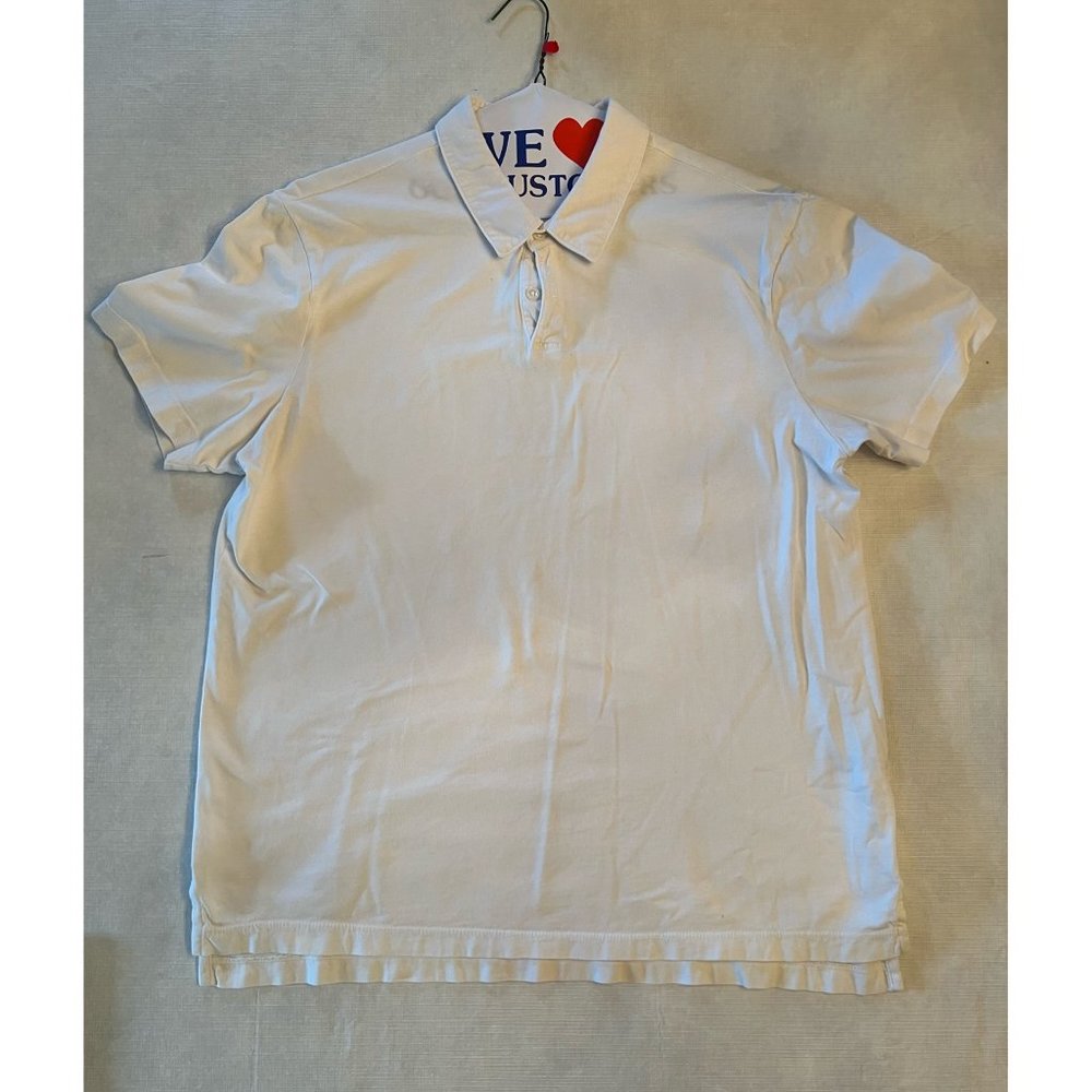 James Perse Men's Sueded Jersey Polo